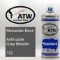 Preview: Mercedes-Benz, Anthracite Grey Metallic, 172: 400ml Sprühdose, von ATW Autoteile West.